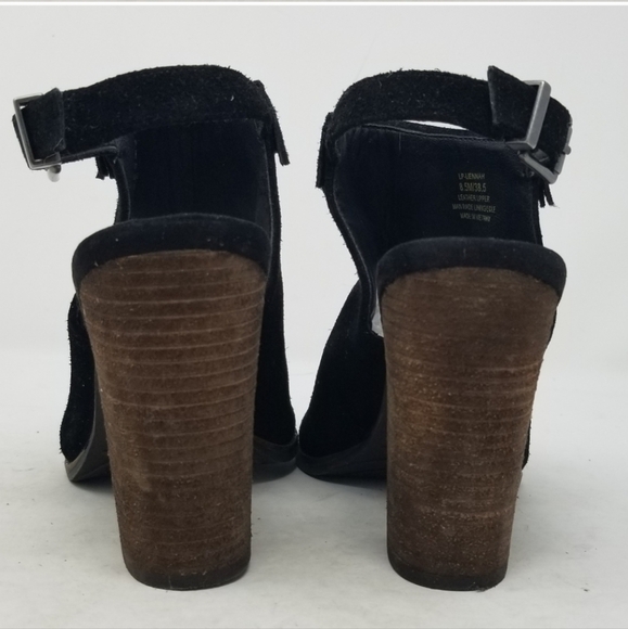 Lucky Brand Black Suede - Picture 4 of 9